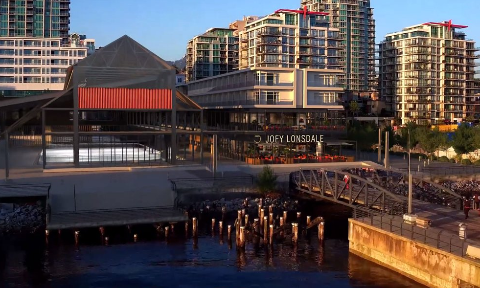 Joey Restaurant North Vancouver Shipyards Lonsdale Quay Waterfront