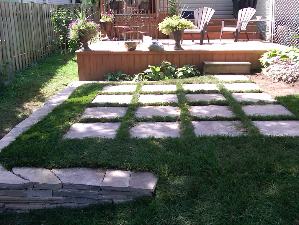 Patio Stone Garden Landscaping North Vancouver British Columbia Canada with Innate Projects
