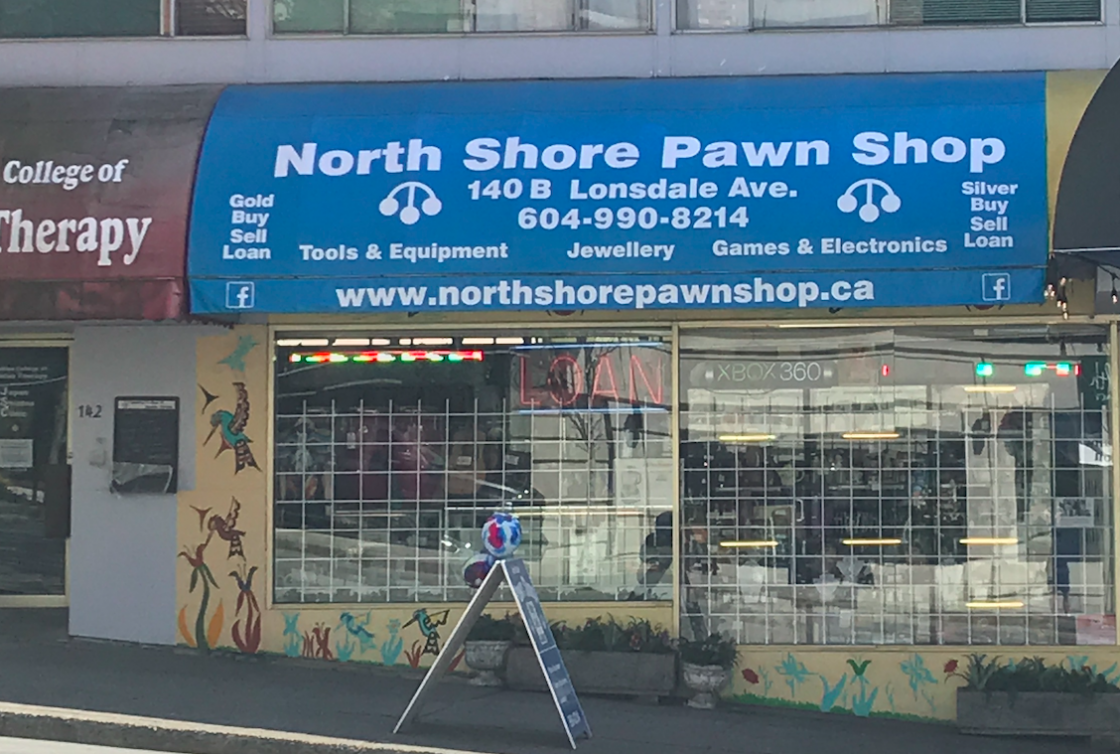 North Shore Pawn Shop Broker Lonsdale Avenue North Vancouver British Columbia Canada