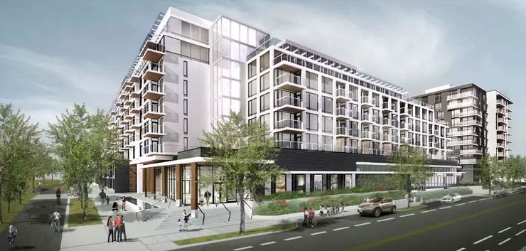 Retail Commerical Harbourside Waterfront Real Estate Development North Vancouver British Columbia Canada