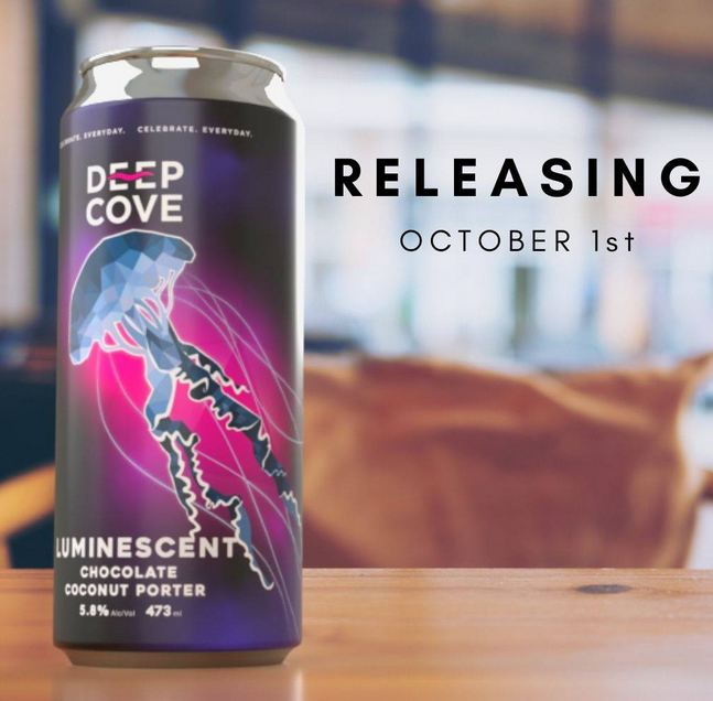 Deep Cove Brewers Distillers Luminescent Chocolate Coconut Porter