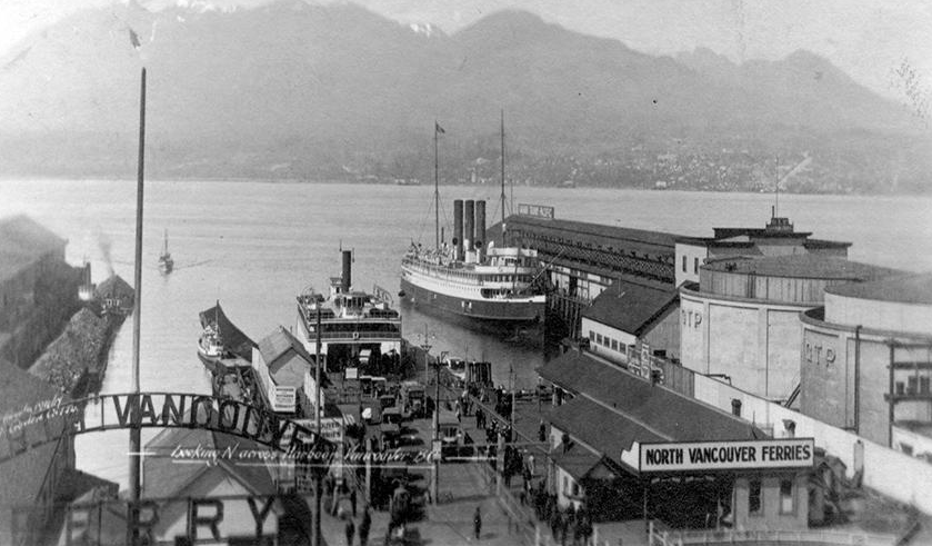 North Vancouver Lonsdale Quay History Photos Car Ferry Lower Lonsdale Avenue