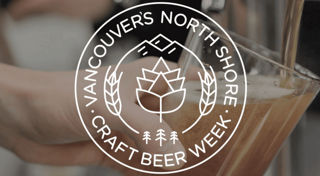 2019 Vancouvers North Shore Craft Beer Week Logo Icon Graphic Image