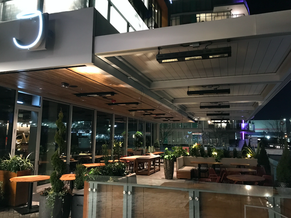 Main Floor Outdoor Patio Joey Restaurant North Vancouver Shipyards District