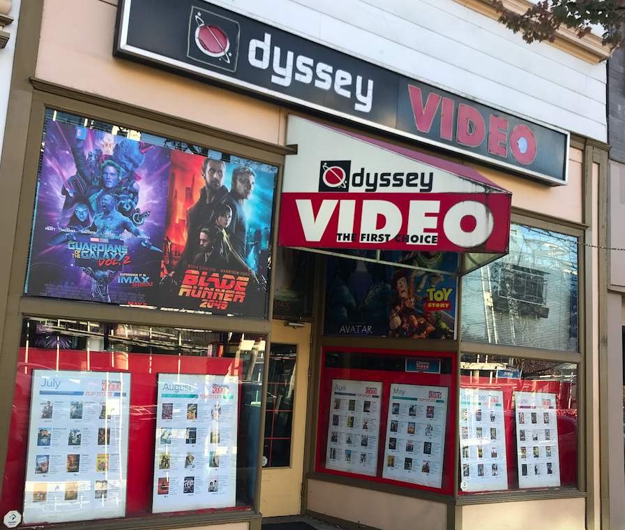 Odyssey Video Rentals Lonsdale Avenue North Vancouver