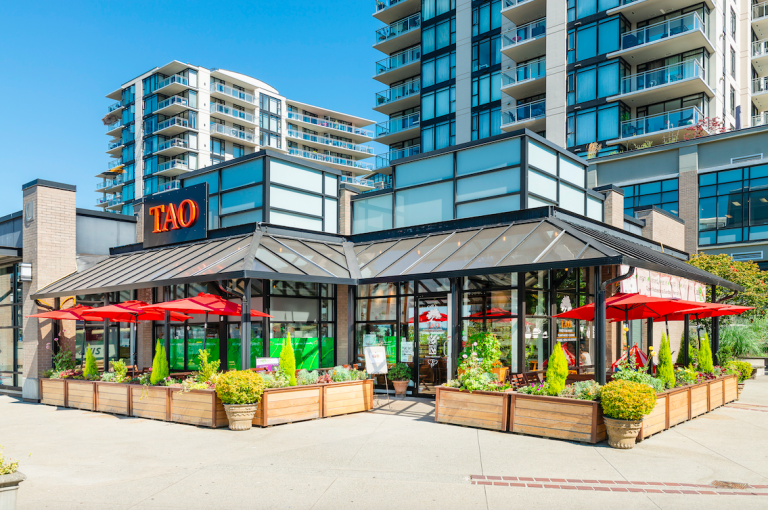 tao downtown outdoor dining