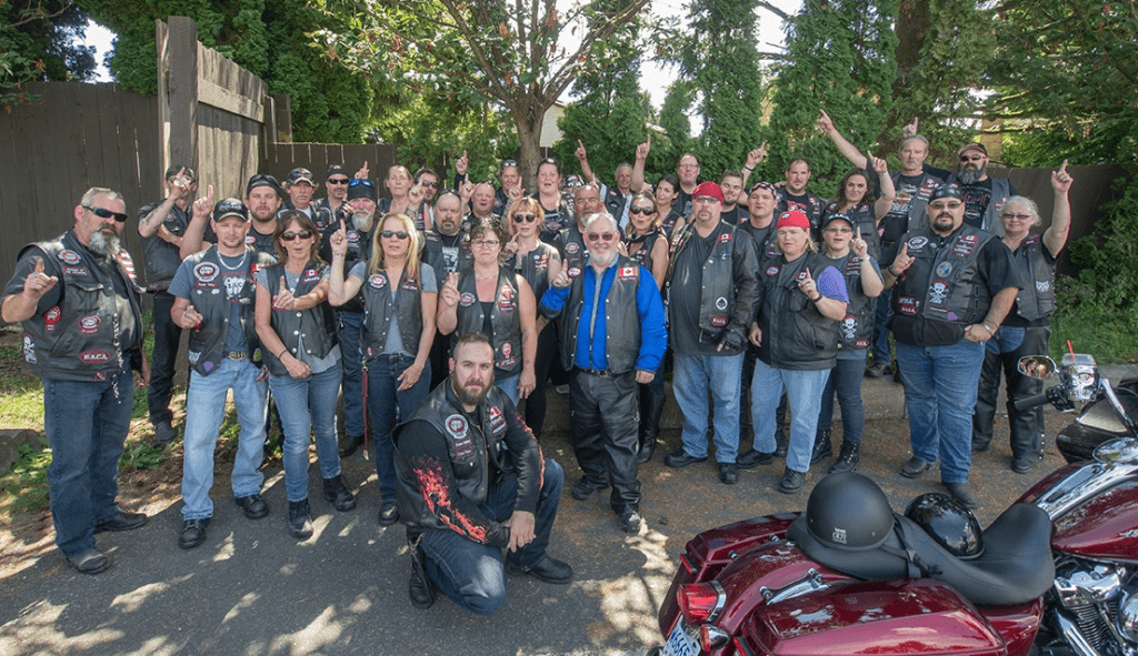 Bikers Against Child Abuse North Vancouver British Columbia Canada