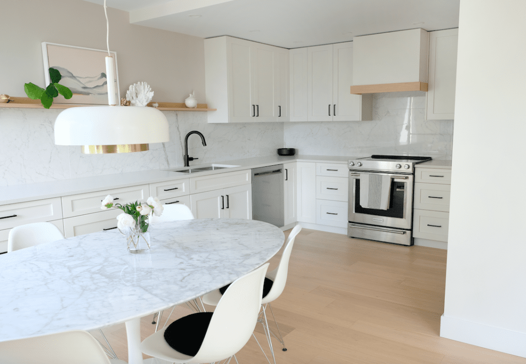 Coordinated Kitchen and Bath Custom Countertop