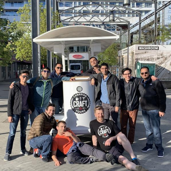 Brewery Bike Tour Lower Lonsdale Shipyards District North Vancouver