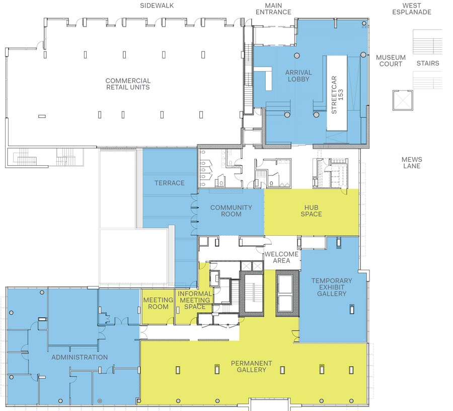 Museum Floor Plan Layout Lower Lonsdale Shipyards North Vancouver