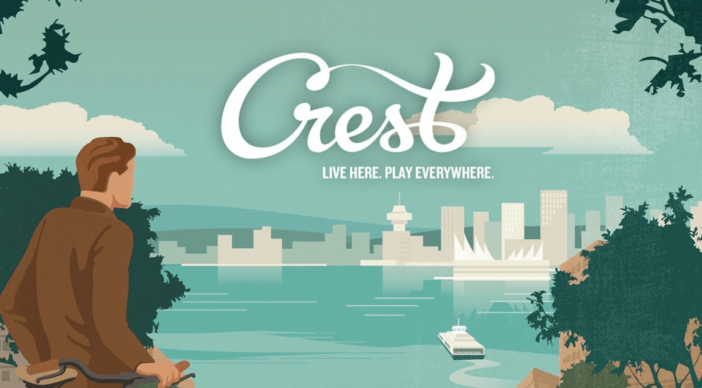 Crest Condo Building Adera Development Slogan