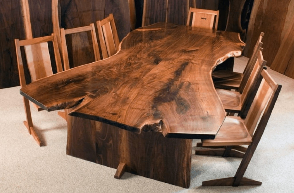Custom Woodworking Table Chairs Lower Lonsdale Shipyards North Vancouver