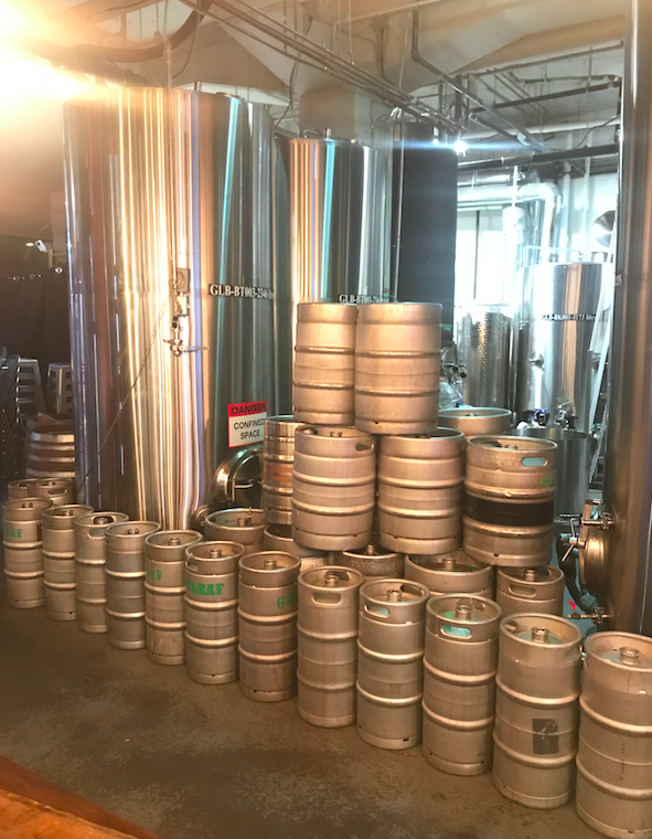 Green Leaf Brewing Brewery Equipment Kegs North Vancouver