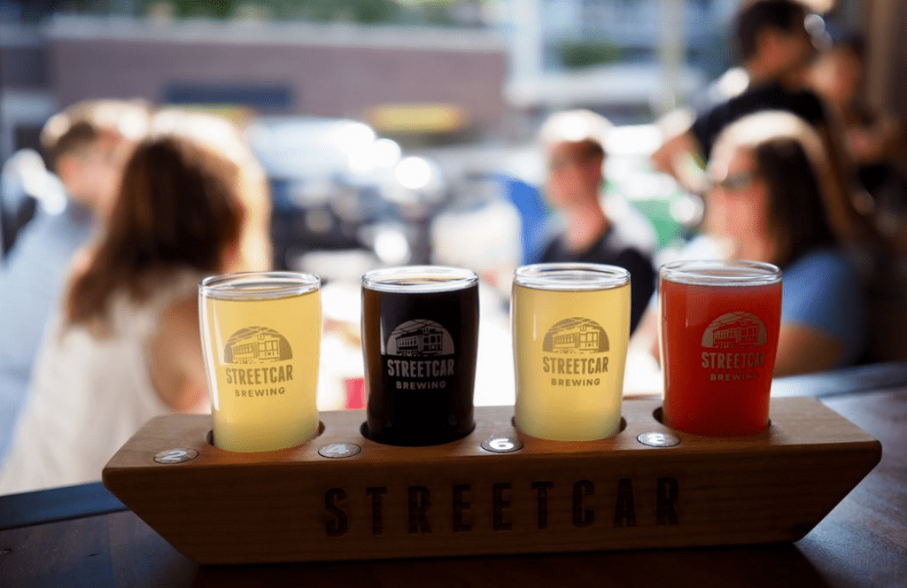 Streetcar Brewing Taster Glasses Lower Lonsdale North Vancouver