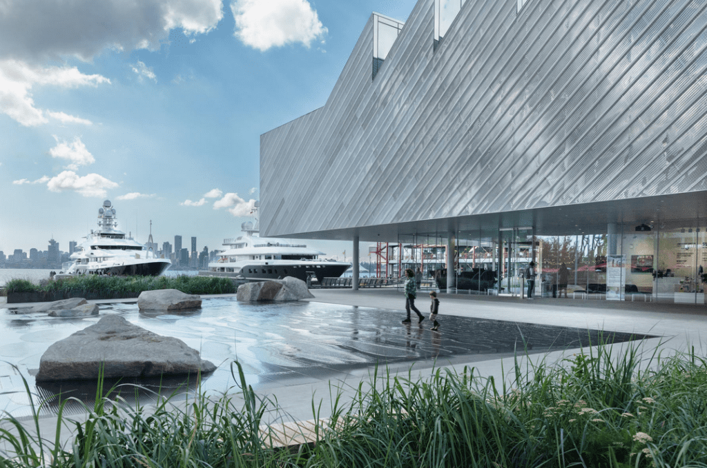 The Polygon Gallery Water Feature