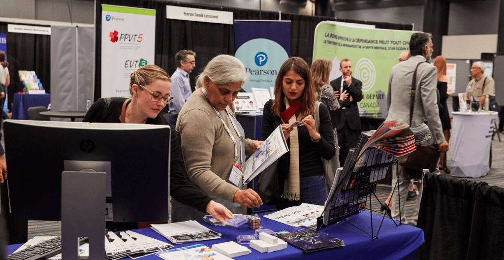 Vendor Booths Tables at the Spring Home Expo North Vancouver