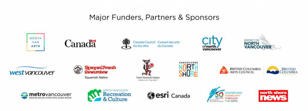 North Shore Culture Compass Partners Sponsors Funders Vancouver British Columbia Canada