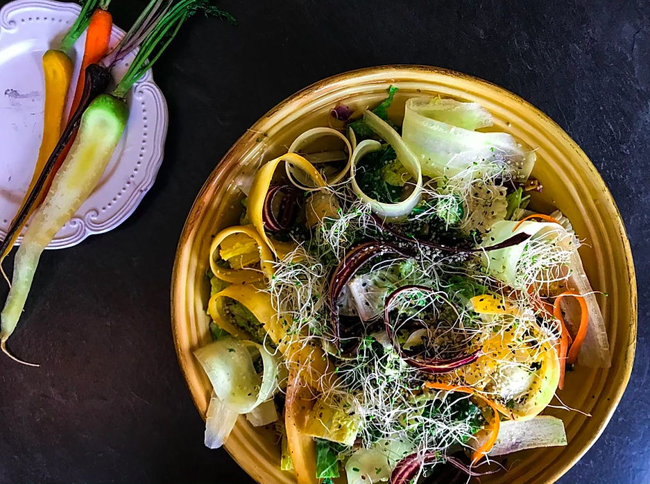 Flourish Cuisine Vegan Plant Based Private Chef North Vancouver Kale