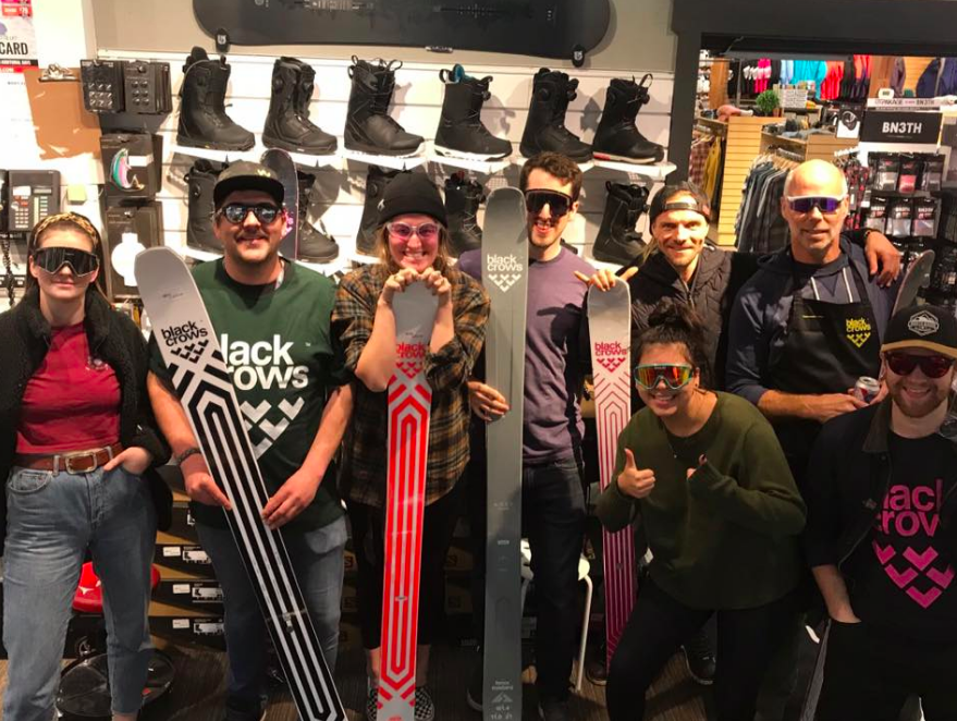North Shore Ski and Board Lonsdale Avenue Staff Employees