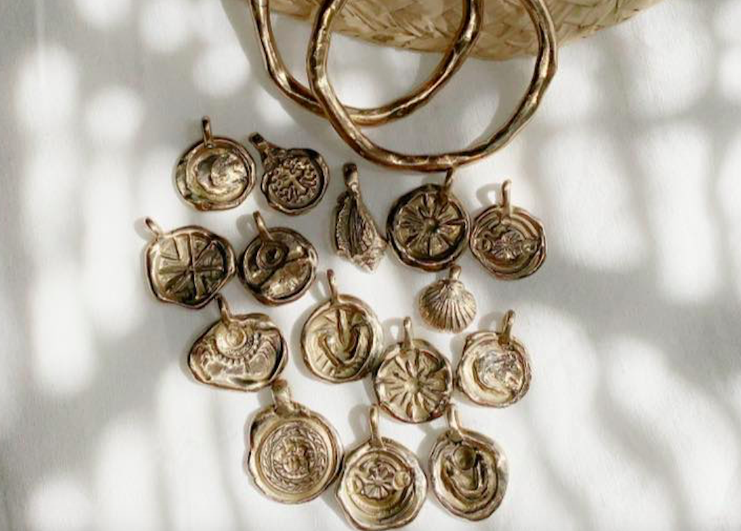 Saje and Sahara Bronze Jewellery Eco Friendly Vintage Clothing North Vancouver British Columbia Canada