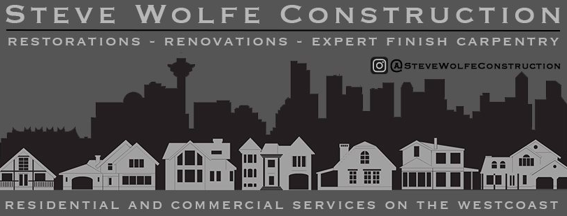 Steve Wolfe Construction Residential Commerical Renovations North Vancouver British Columbia Canada Logo
