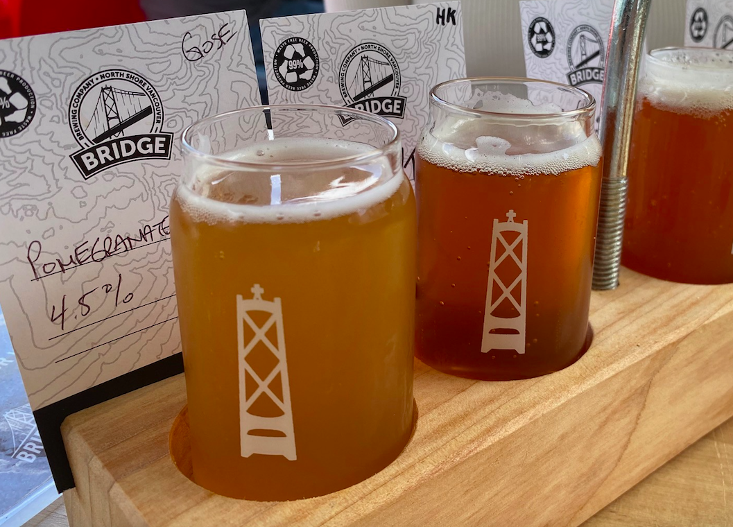 Lonsdale Bridge Deck Craft Beer Micro Brewery North Vancouver British Columbia Canada