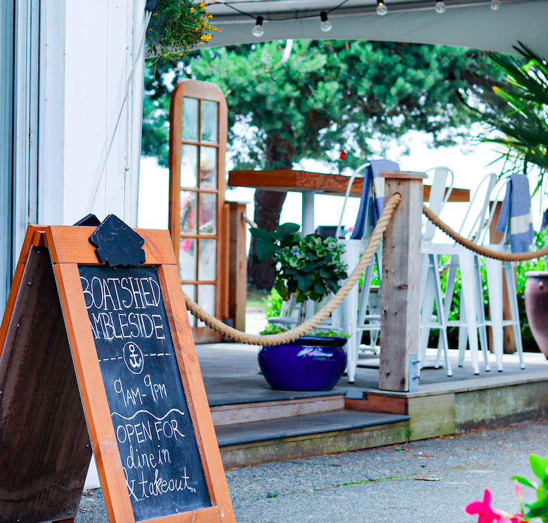 The Boatshed Ambleside Beach Cafe Restaurant West Vancouver British Columbia Canada 02183