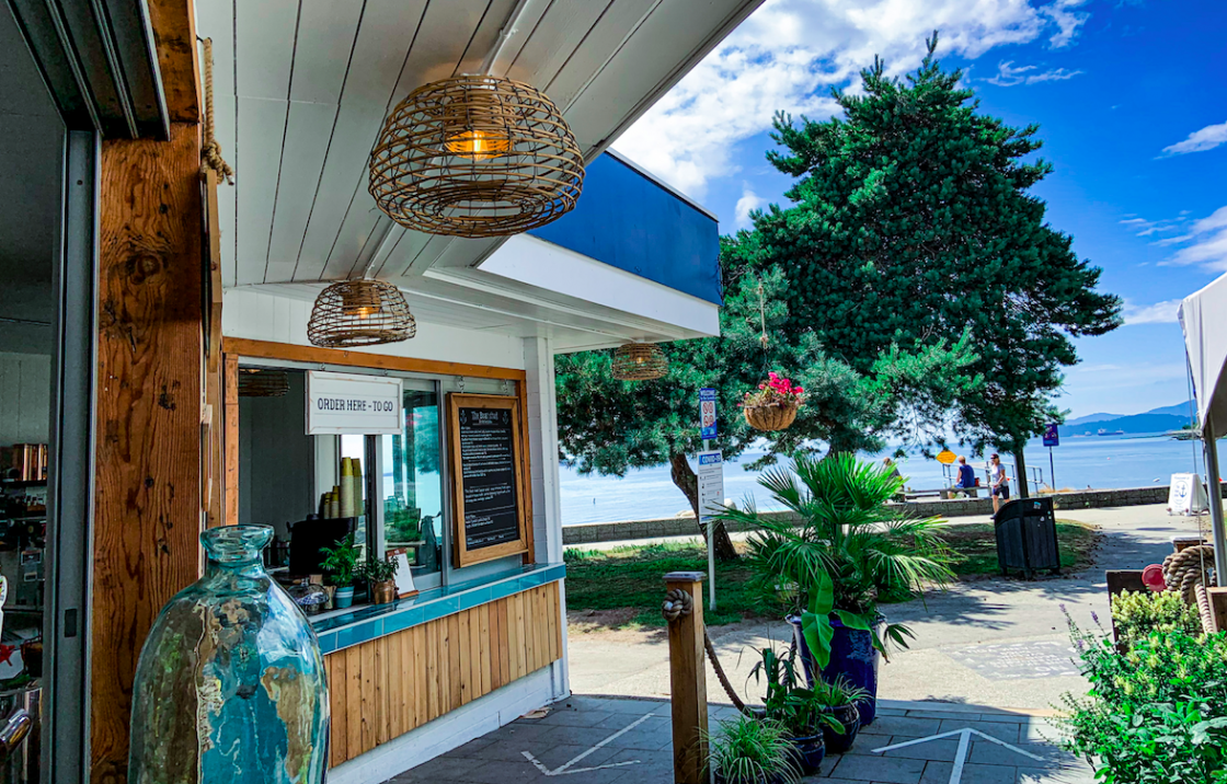 The Boatshed Ambleside Beach Cafe Restaurant West Vancouver British Columbia Canada