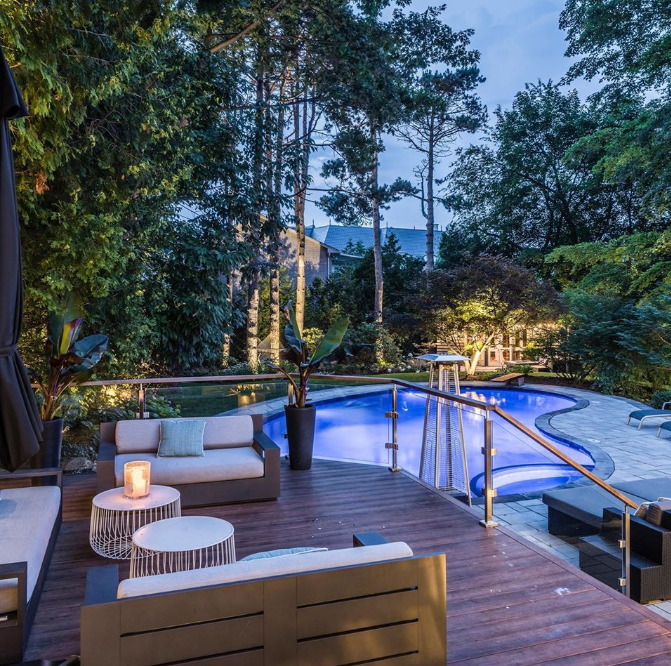 Custom Pool Calumma Creative Landscapes Deep Cove North Vancouver British Columbia Canada