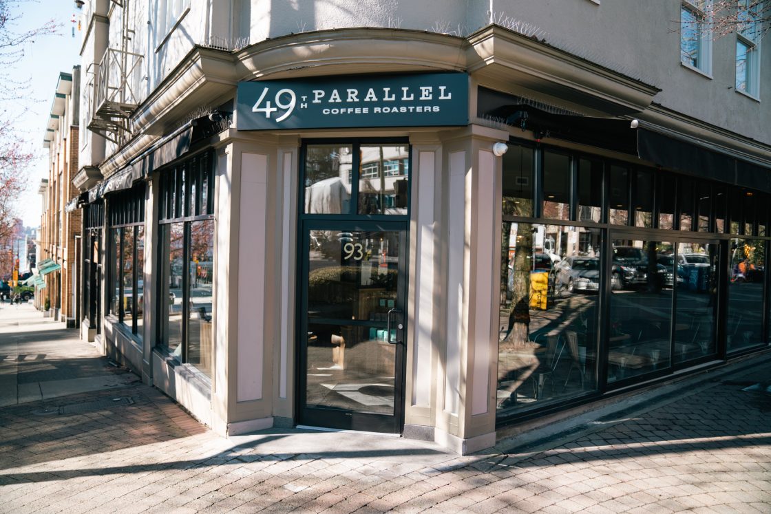 49th Parallel Cafe Lower Lonsdale Avenue Shipyards District North Vancouver British Columbia Canada