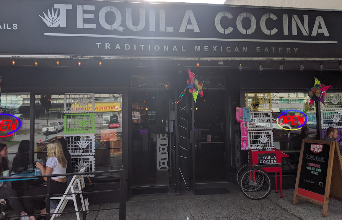 Tequila Cocina Granville Street Downtown Vancouver British Columbia Canada