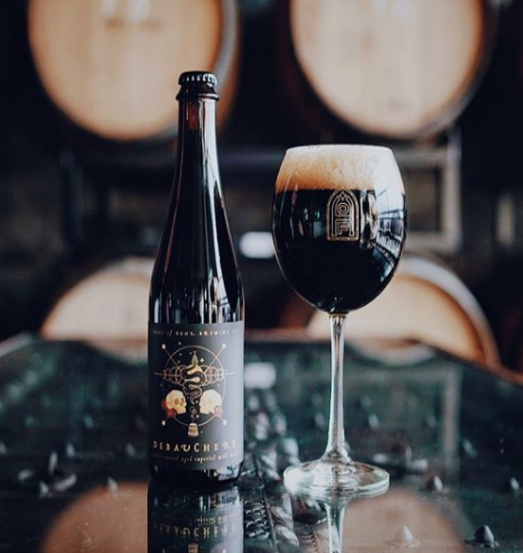 House of Funk Brewing Debauchery Bourbon Barrel Aged Imperial Milk Stout