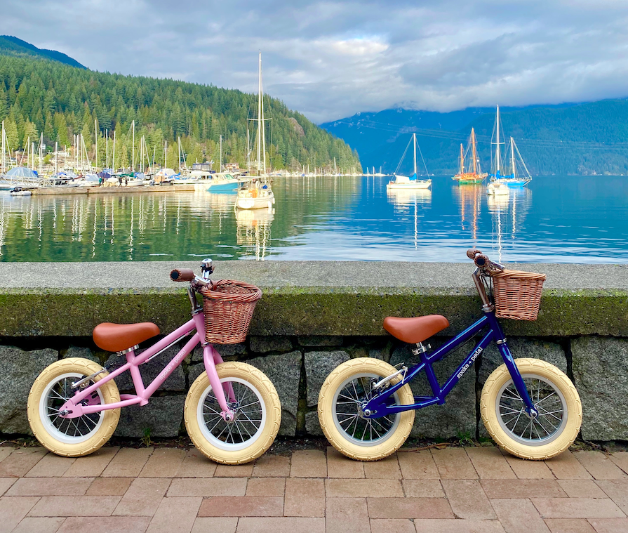 Deep Cove Spoke and Pedal Balance Kick Push Glide Bike for Kids North Vancouver British Columbia Canada