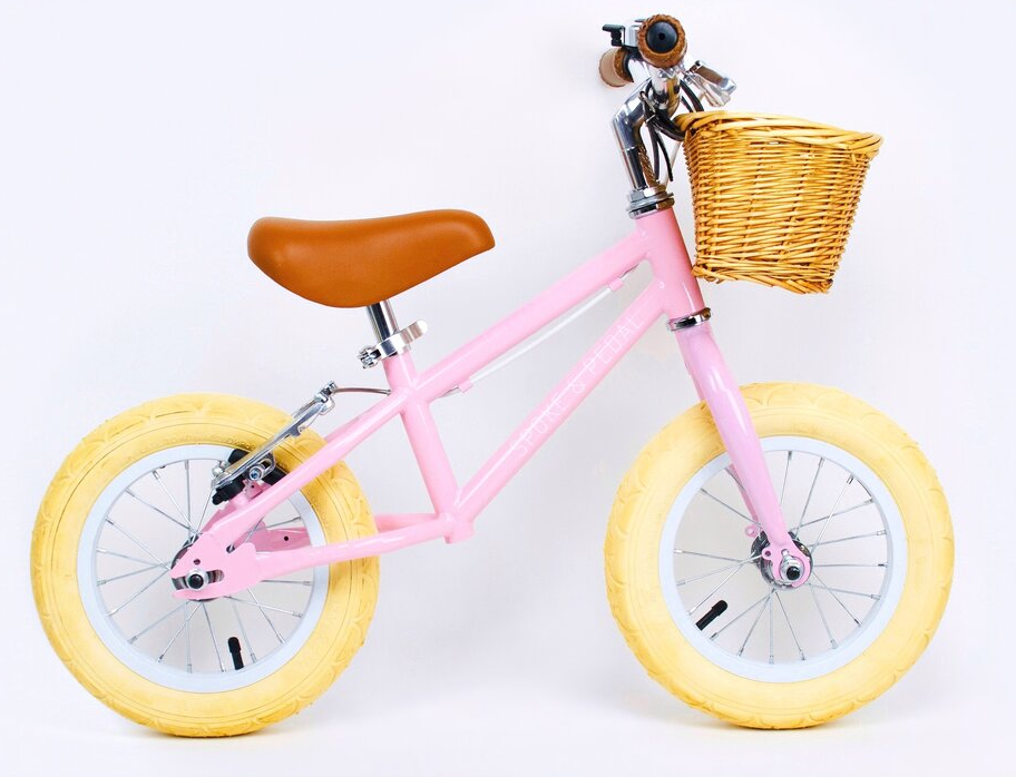 Girls Spoke and Pedal Balance Kick Push Glide Bike for Kids North Vancouver British Columbia Canada