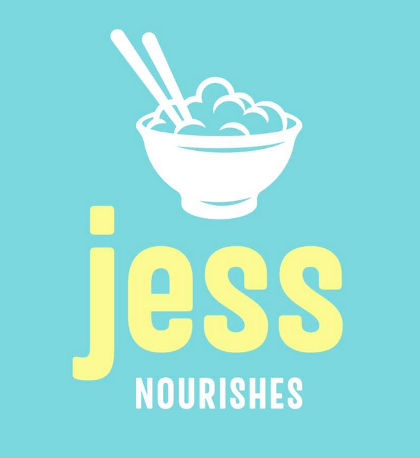 Logo Registered Dietitian Jessica Roocroft of Jess Nourishes in Upper Lonsdale North Vancouver British Columbia Canada