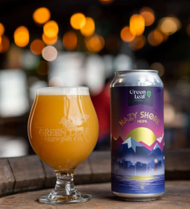 Green Leaf Brewing Hazy Shore NEIPA