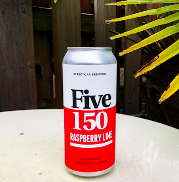 Streetcar Brewing Five 150 Raspberry Lime