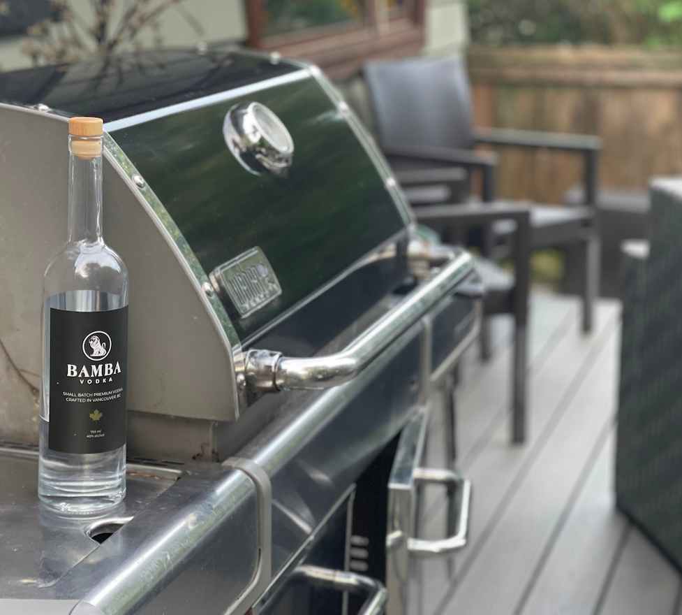 Bamba Craft Vodka Locally Made in North Vancouver British Columbia Canada with 100 Percent Organic Corn 32187