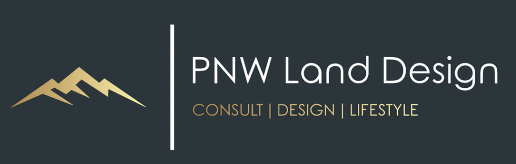 Logo PNW Land Design Custom Yards Landscaping Sea to Sky Squamish and Vancouvers North Shore British Columbia Canada