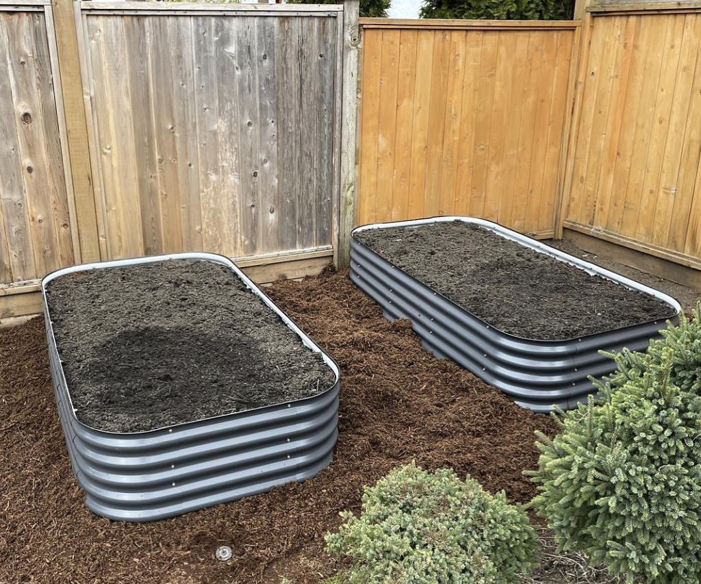 Buy Metal Raised Garden Beds Online in Canada Modular Aluzinc Steel Easy to Setup Free Shipping 58759