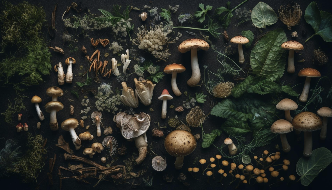mushrooms breathe air and are more closely related to humans than plants