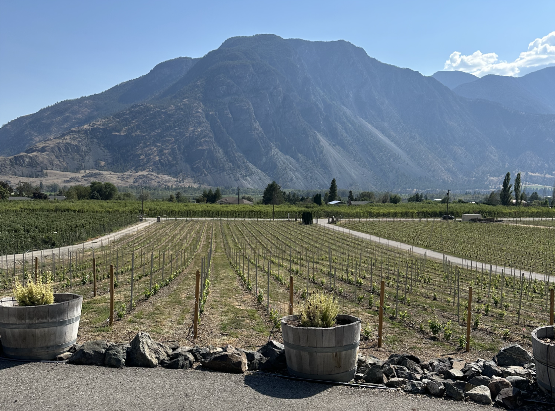 Corcelettes Estate Winery in Keremeos Similkameen Valley Wine Region of British Columbia Canada